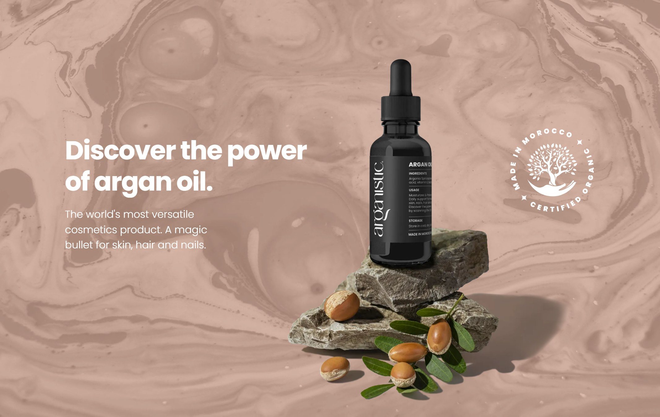 Arganistic website