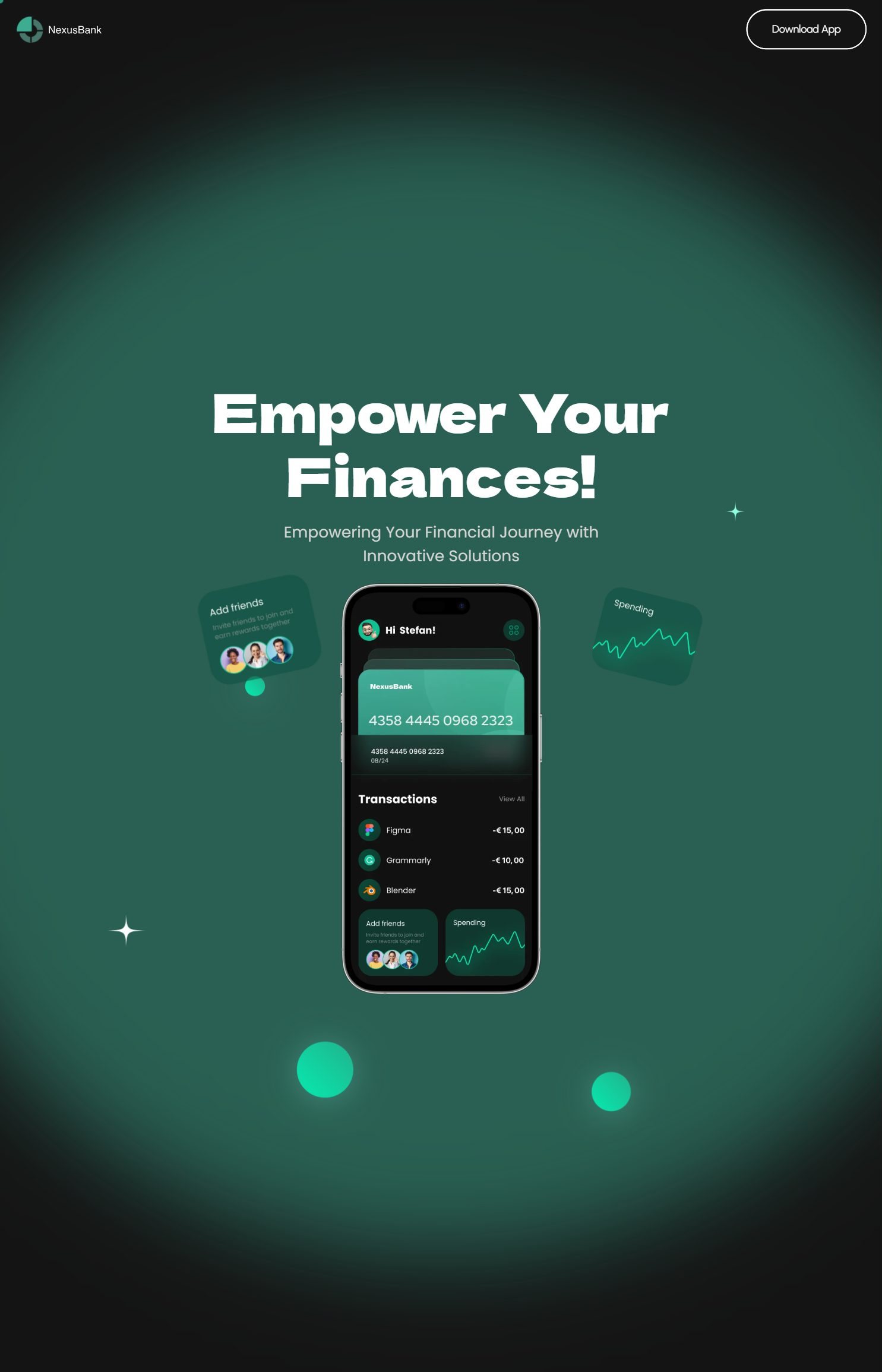 Nexus Bank website