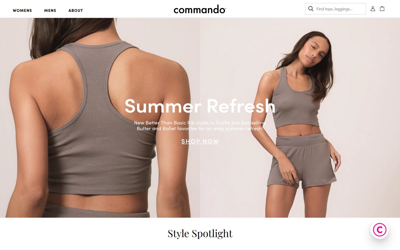 Commando on desktop