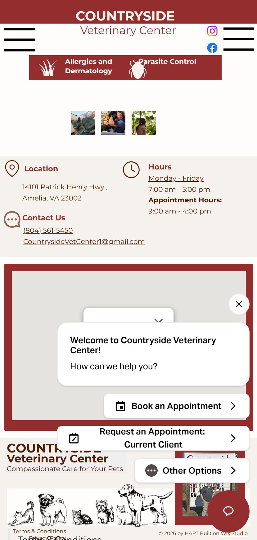 Countryside Vet mobile Book