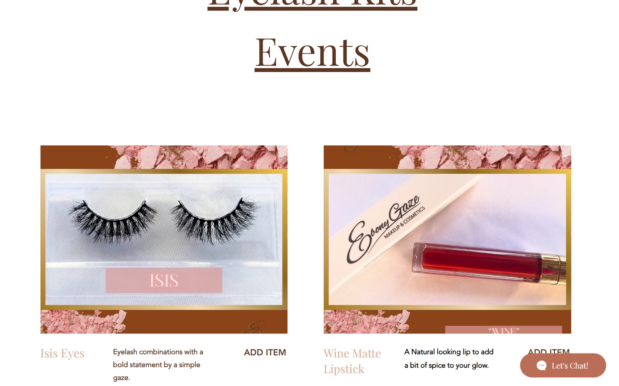 Ebony Gaze Shop