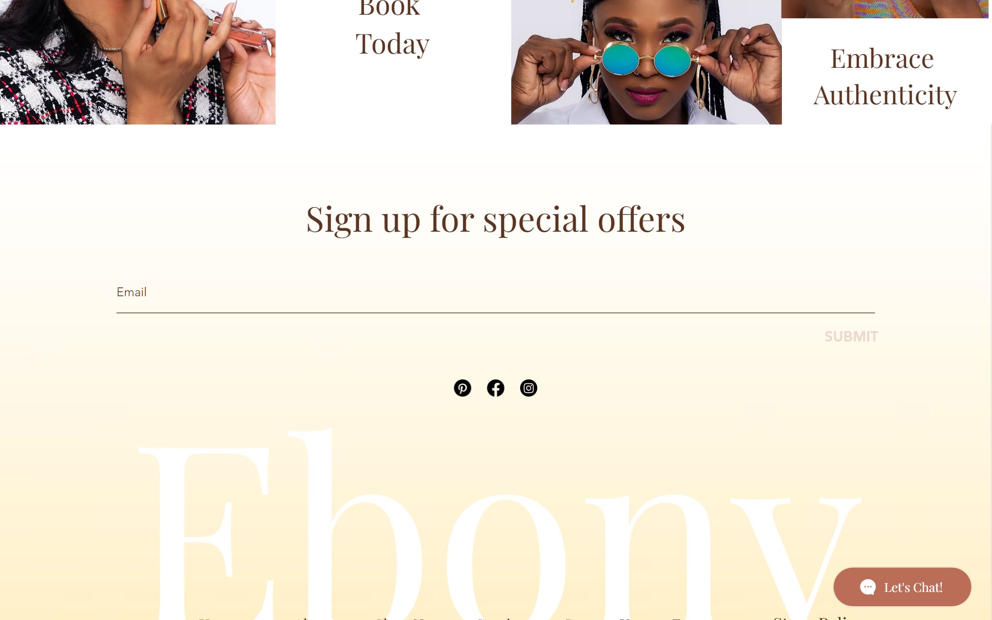 Ebony Gaze Contact