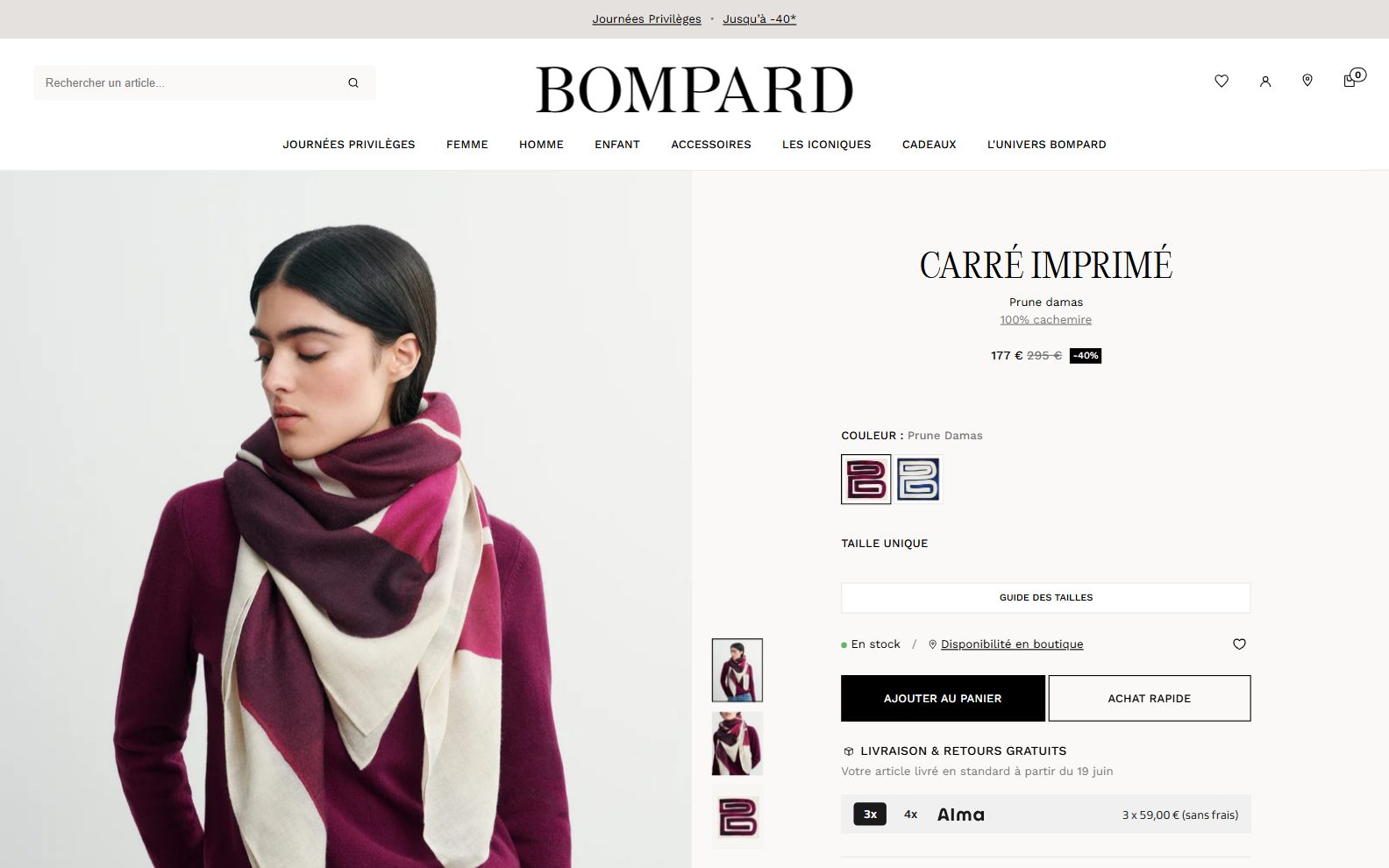 Eric Bompard Product
