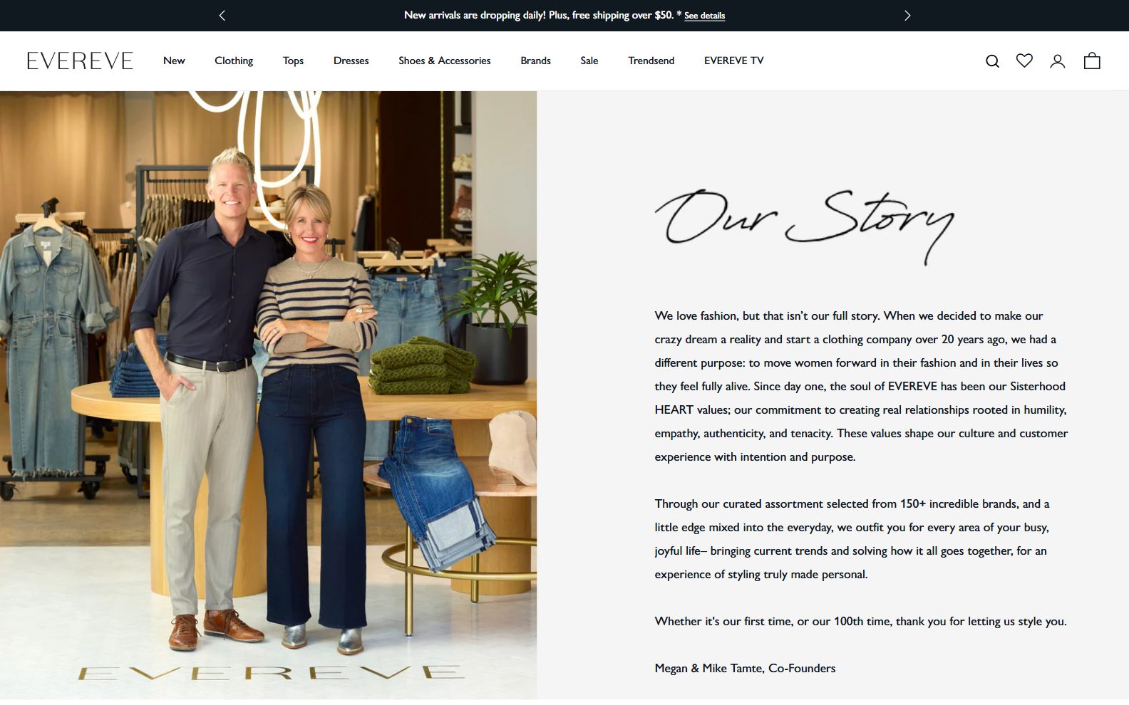 EVEREVE Our Story