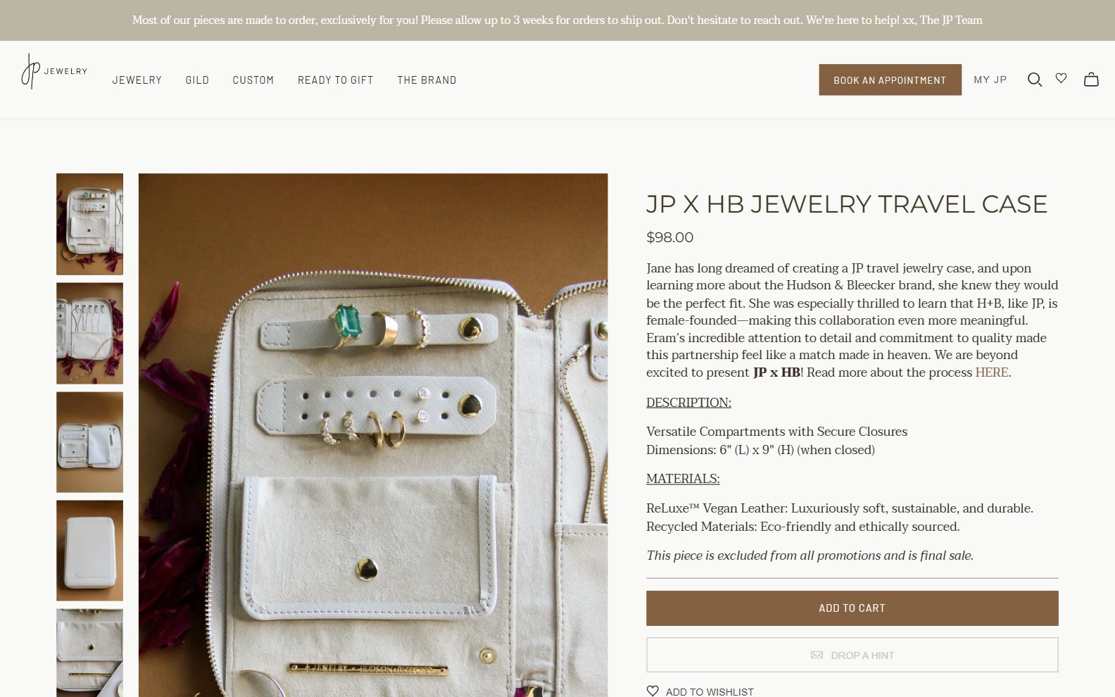 Jane Pope Jewelry Product