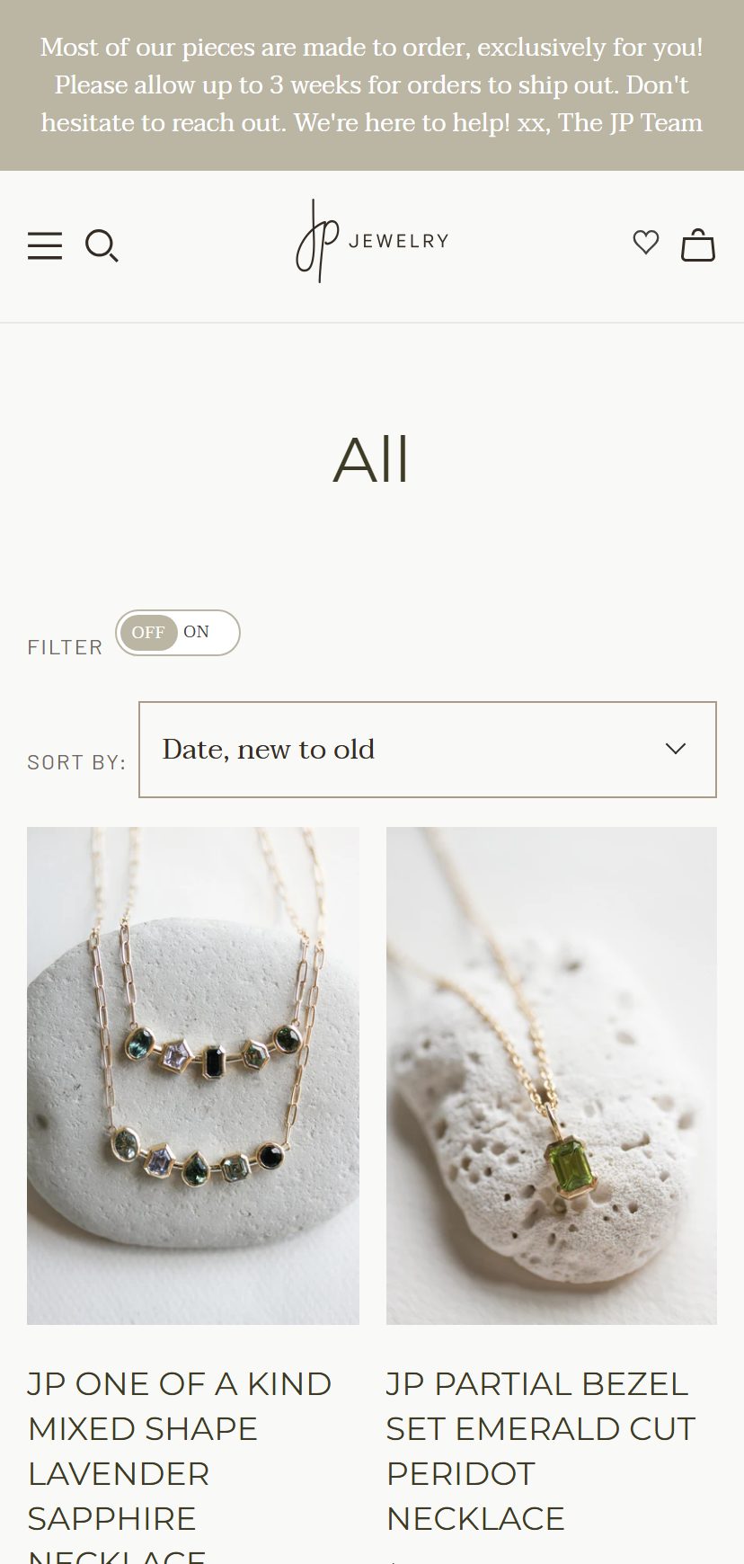 Jane Pope Jewelry mobile Product