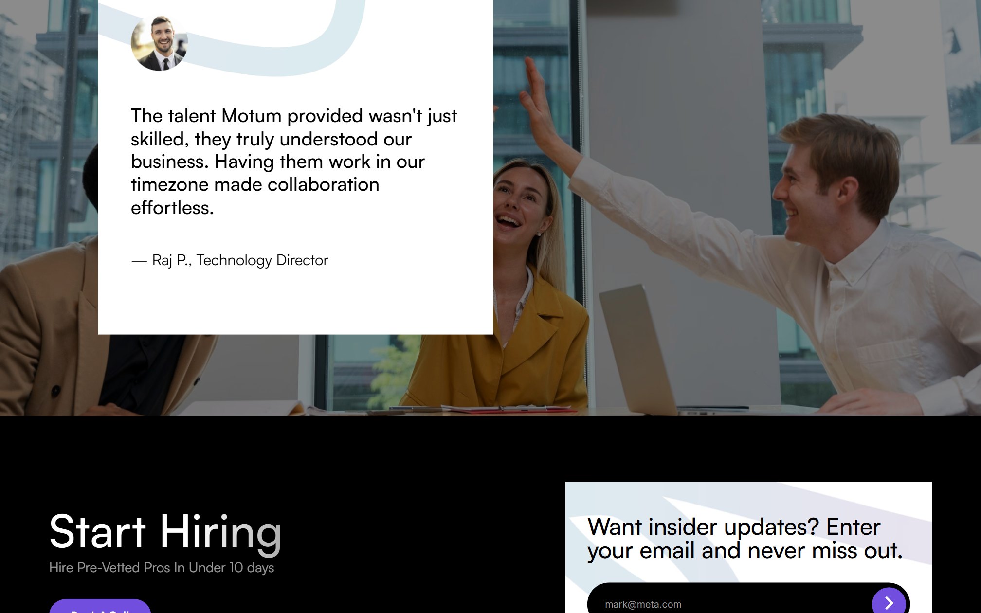 Motum Book a Call