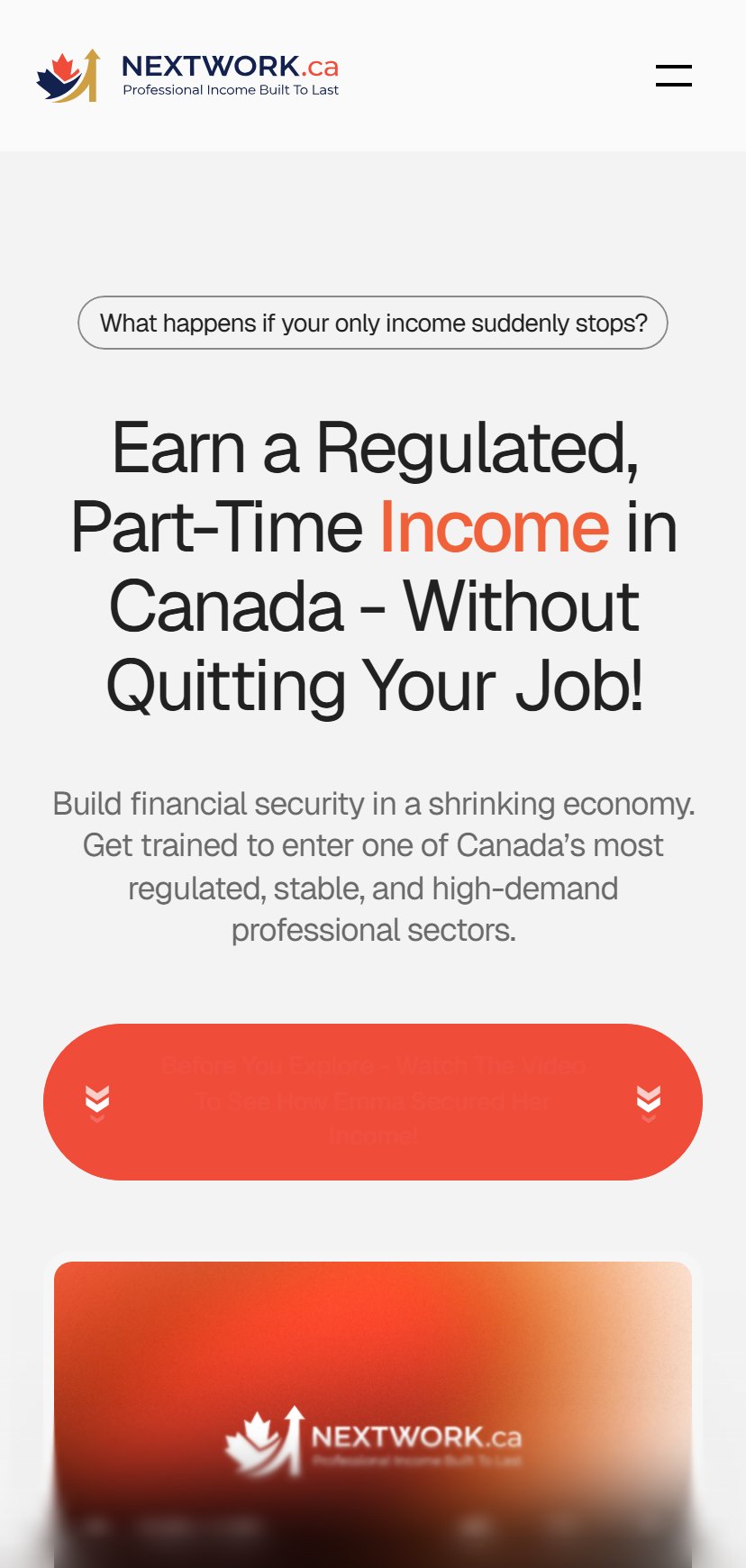 NextWork on mobile