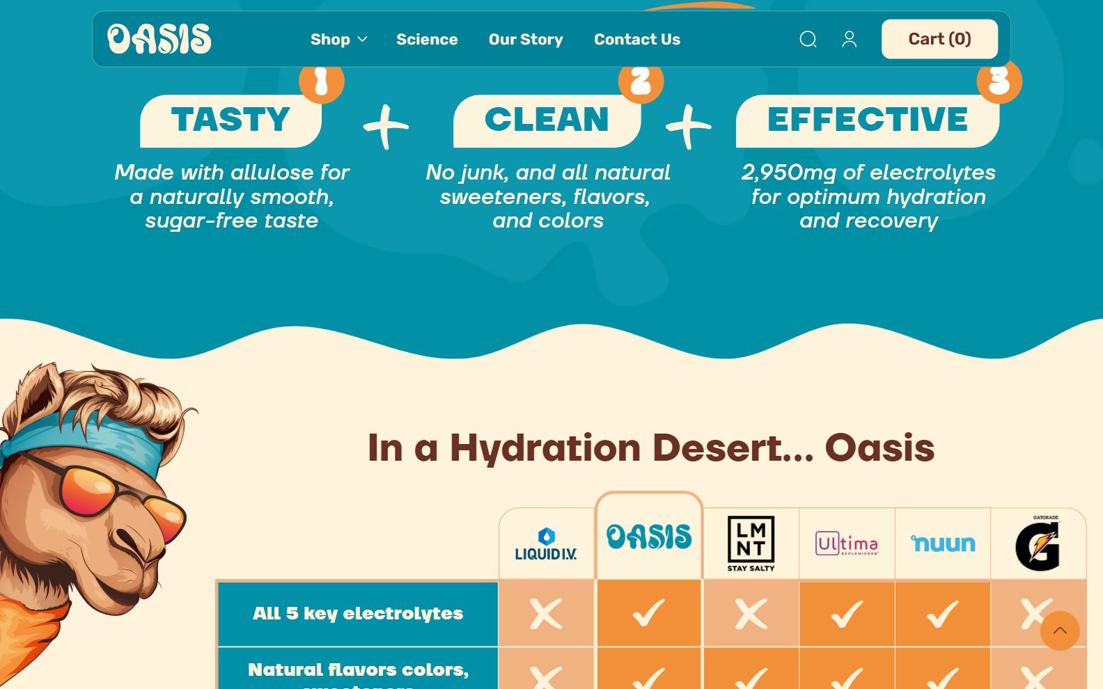 Oasis products