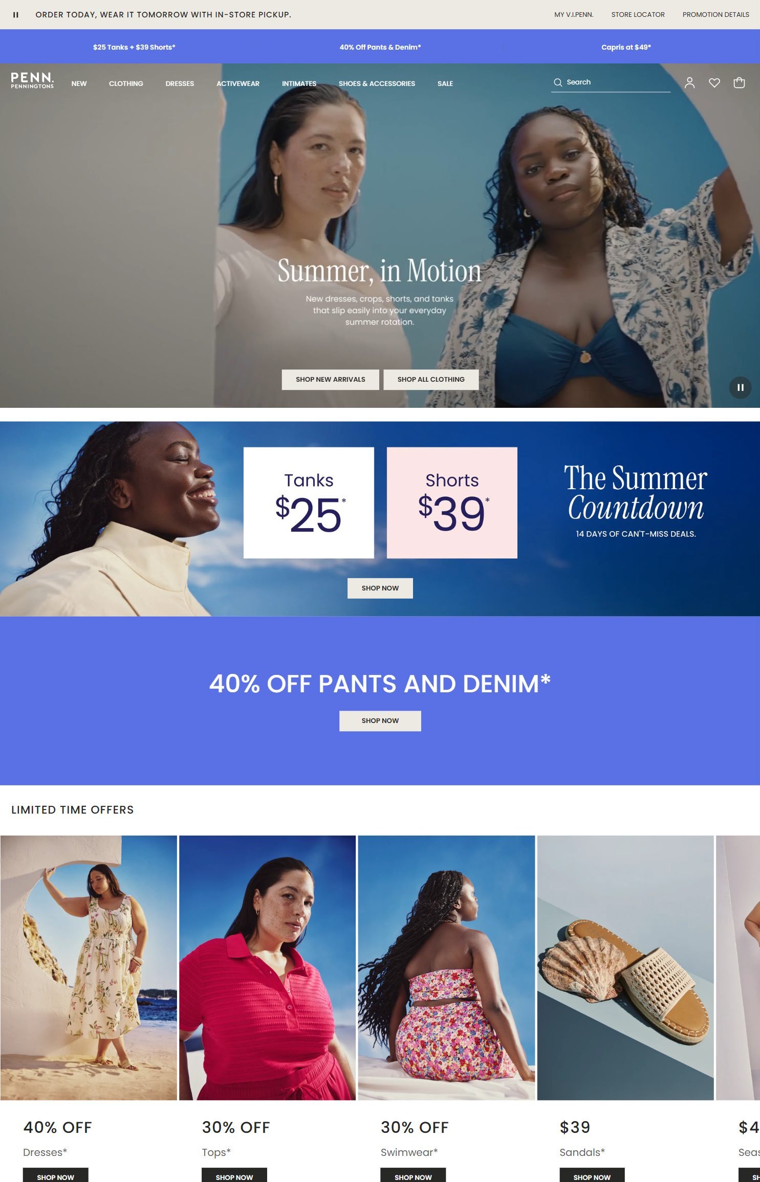 Penningtons website