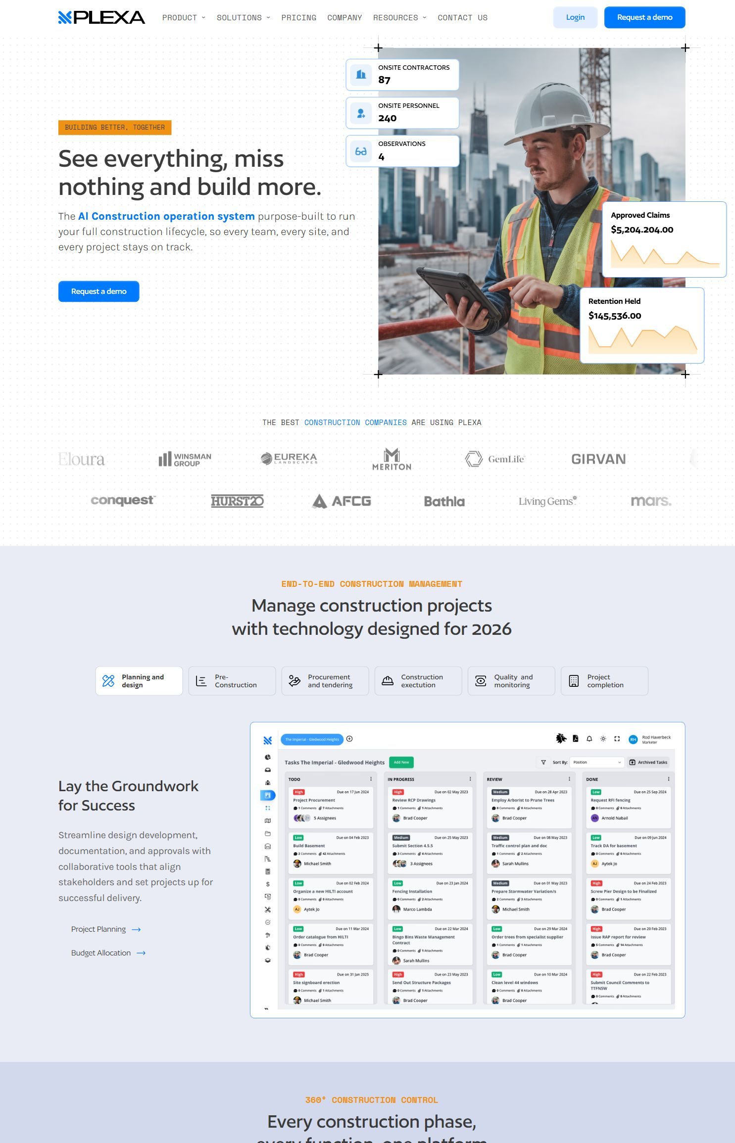 PLEXA website