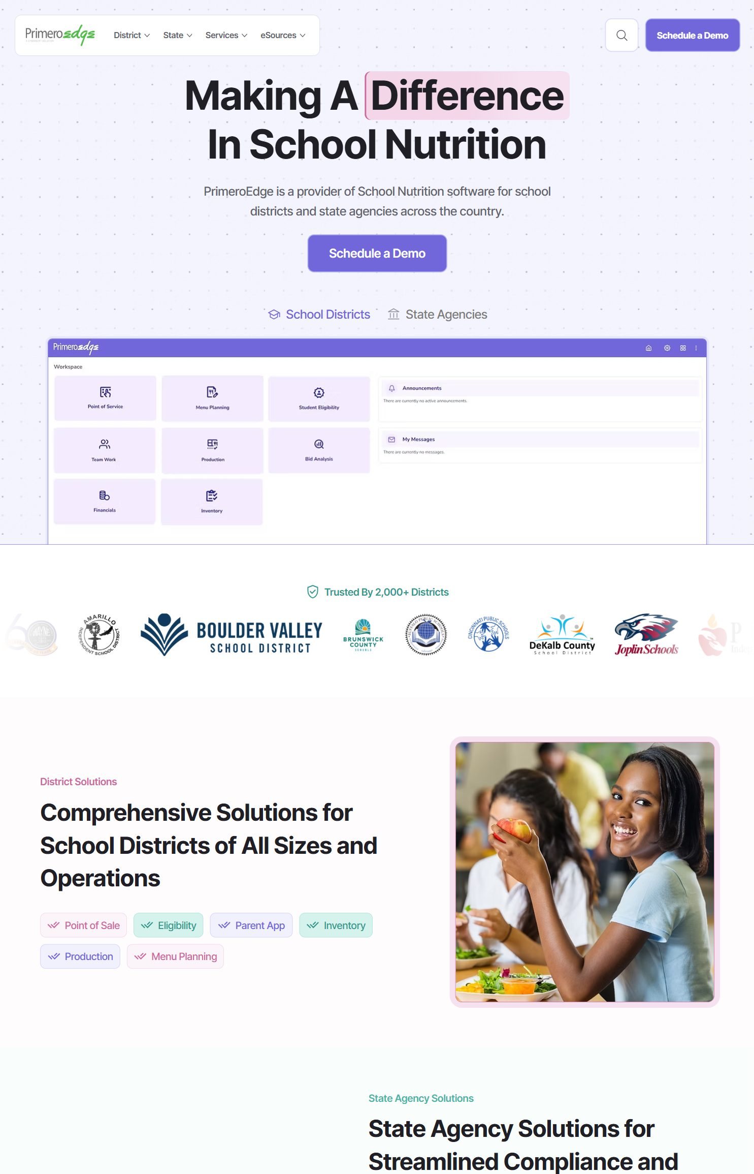 PrimeroEdge website