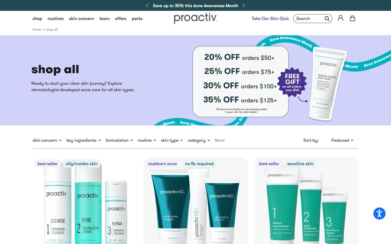 Proactiv Shop All