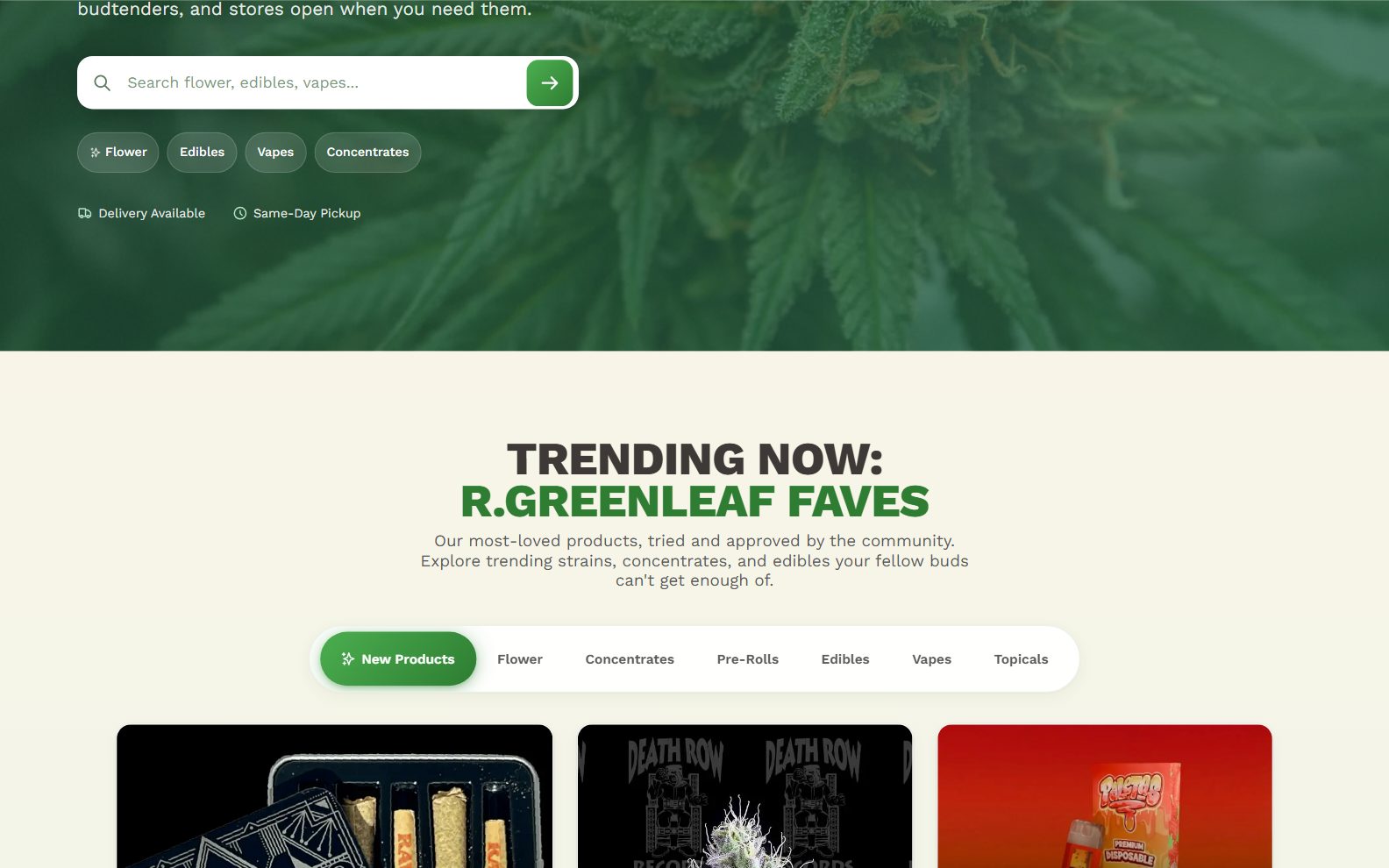 R. Greenleaf on desktop