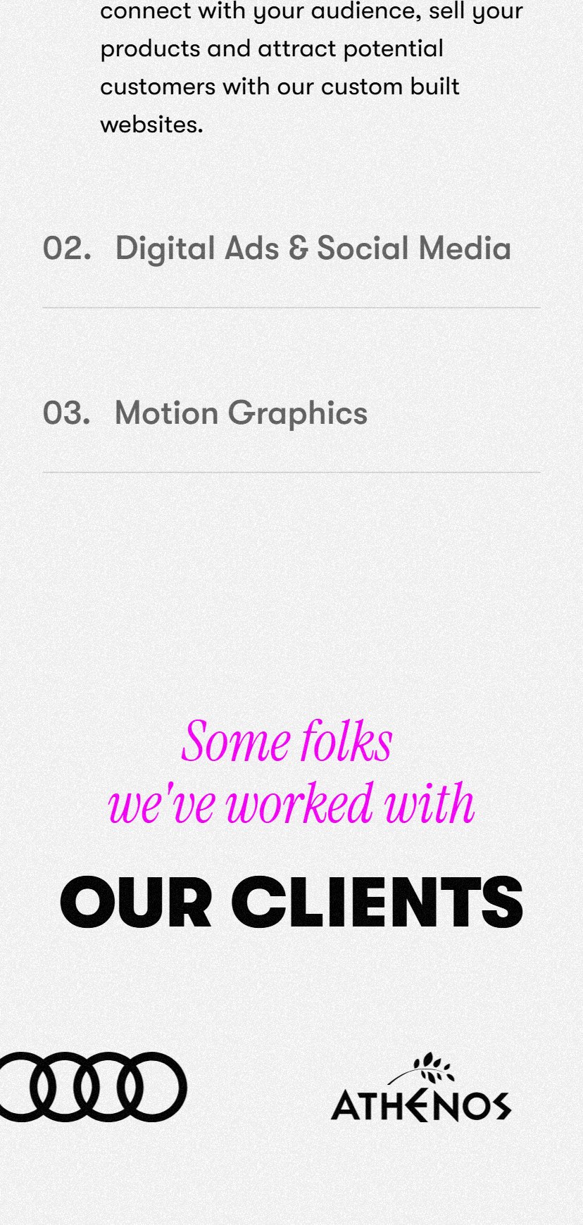 Silk Tricky mobile Our Clients