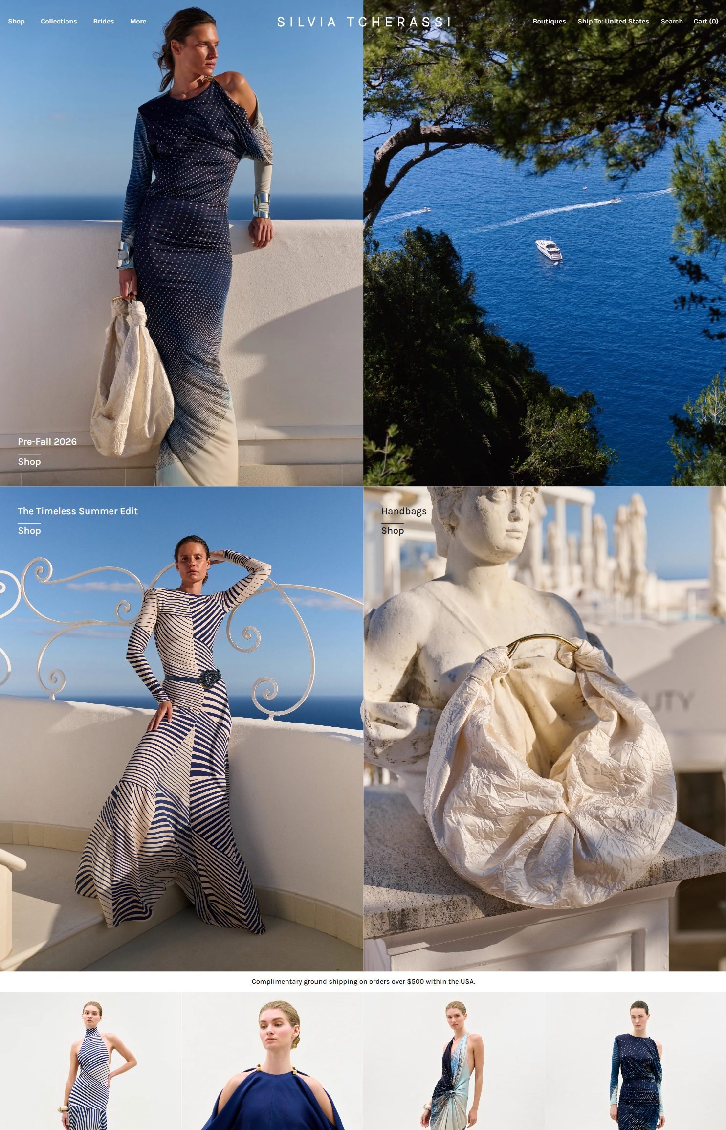 Silvia Tcherassi website