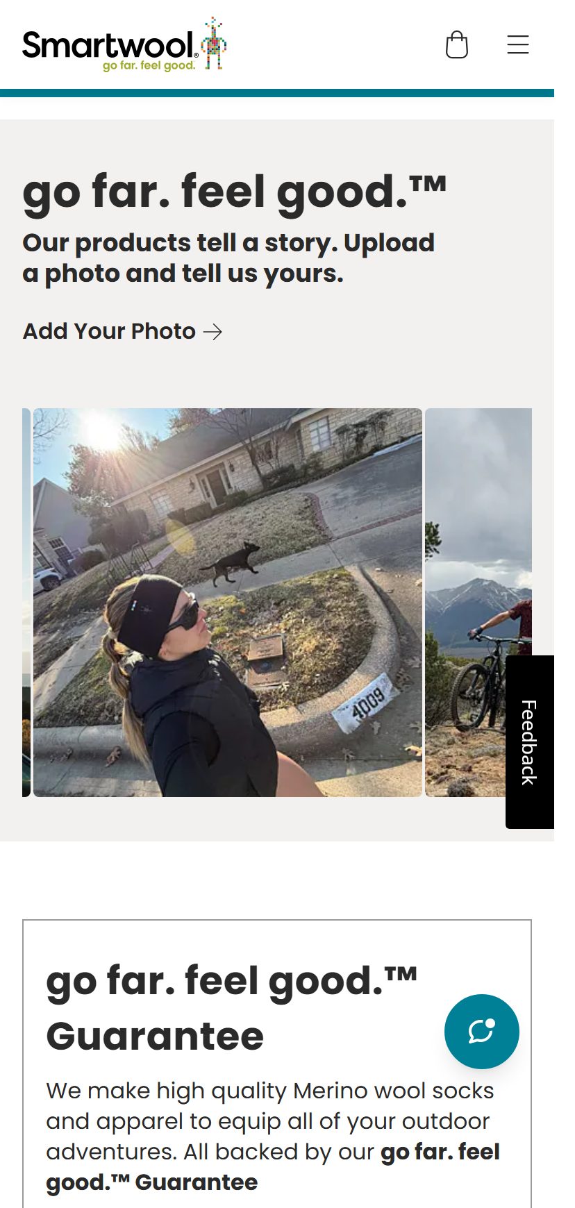 Smartwool mobile Find Fit