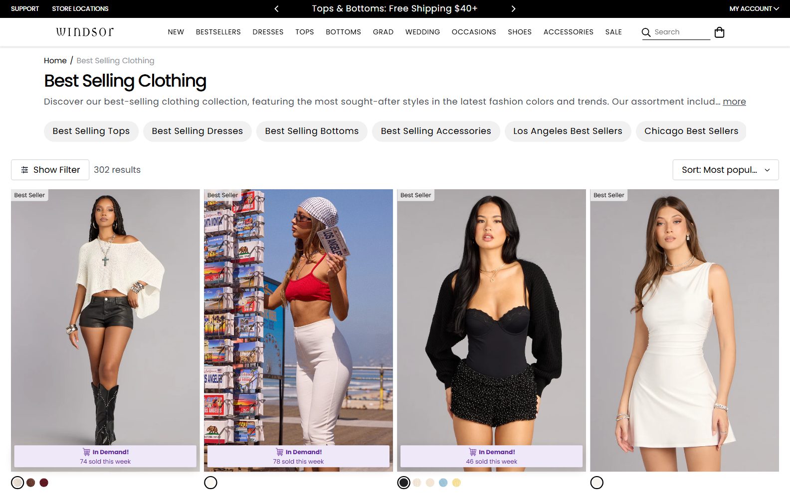 Windsor Best Sellers
